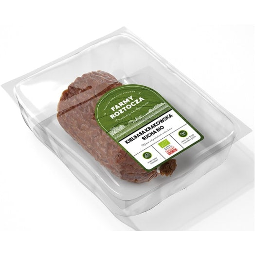 FARMY ROZTOCZA Kiełbasa krakowska sucha BIO (240g-360g)