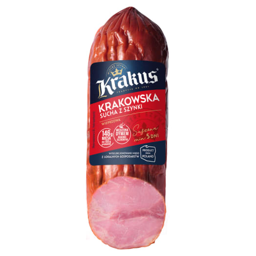 KRAKUS. Kiełbasa krakowska sucha