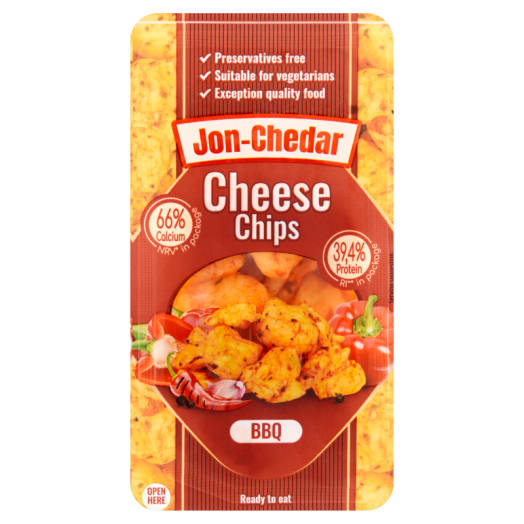 Jon Chedar Kawałki sera cheddar smak BBQ