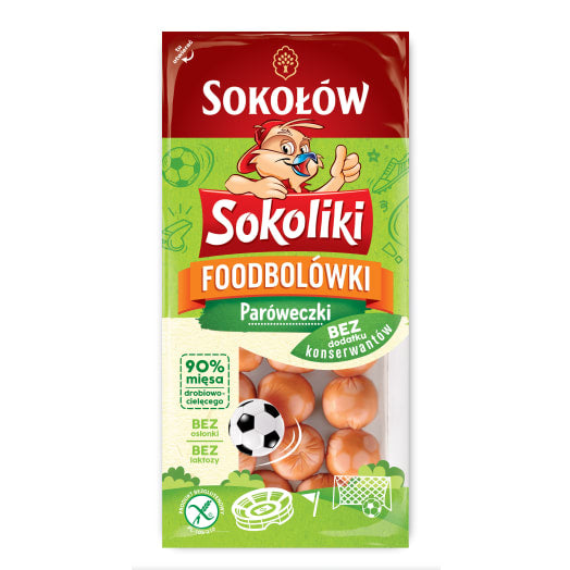 SOKOŁÓW SOKOLIKI Parówki foodbolówki