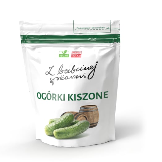 Z BABCINEJ SPIŻARNI Ogórki kiszone