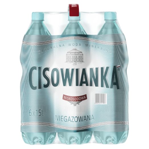 CISOWIANKA Naturalna niegazowana woda mineralna