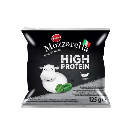 BUONA Mozzarella wysokoproteinowa ( kulka)