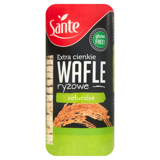 SANTE Wafle ryżowe naturalne (bezglutenowe)