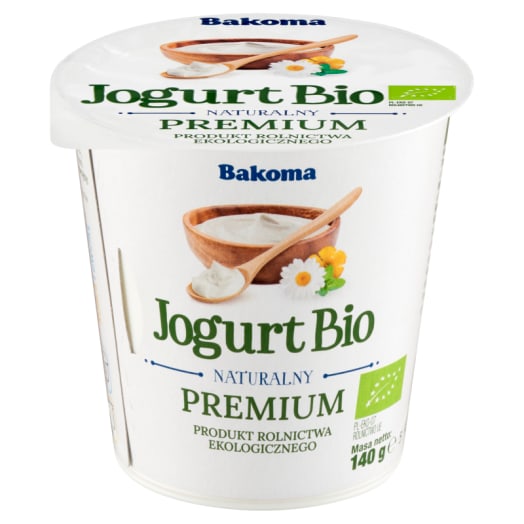 BAKOMA Jogurt naturalny BIO