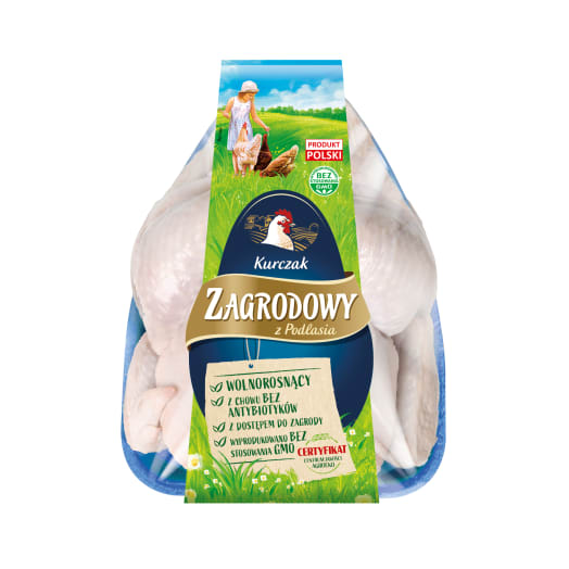 KURCZAK ZAGRODOWY Kurczak patroszony klasa A (1280g – 1920g)