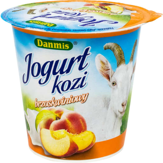 DANMIS Jogurt kozi o smaku brzoskwiniowym