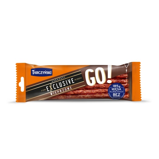 TARCZYŃSKI Exclusive GO! Kabanosy wieprzowe bezglutenowe