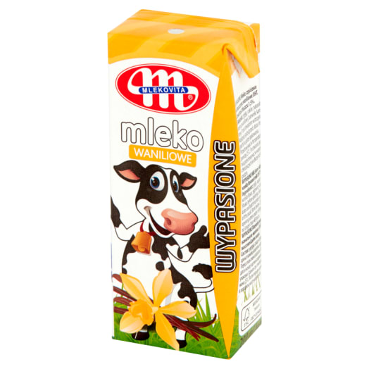 MLEKOVITA Wypasione Mleko UHT waniliowe