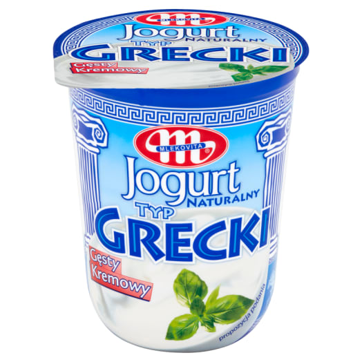 MLEKOVITA Jogurt naturalny typu greckiego
