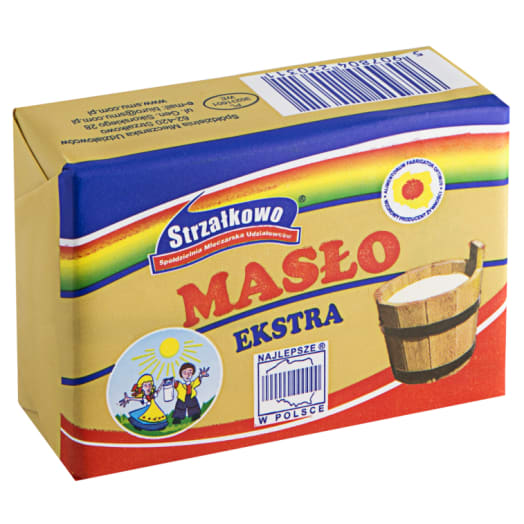 STRZAŁKOWO Masło extra kostka