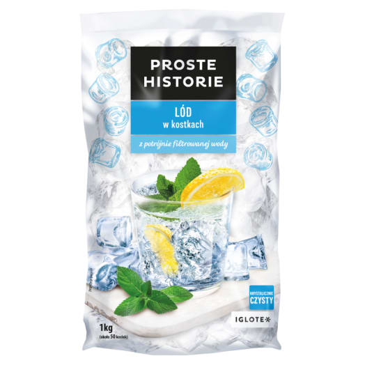 PROSTE HISTORIE Lód w kostkach