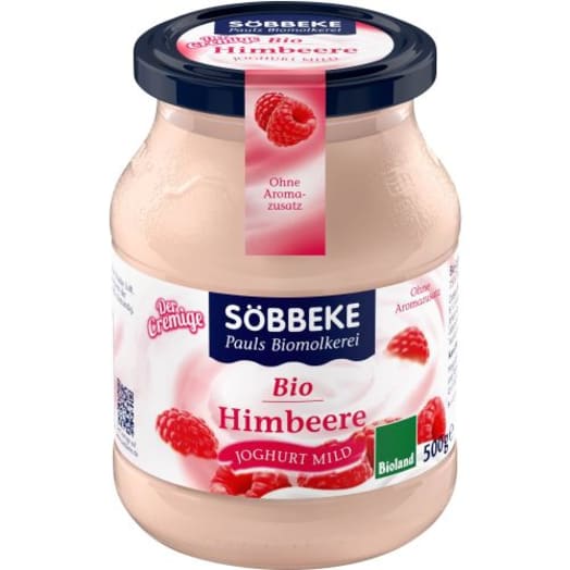 SOBBEKE Jogurt malinowy BIO