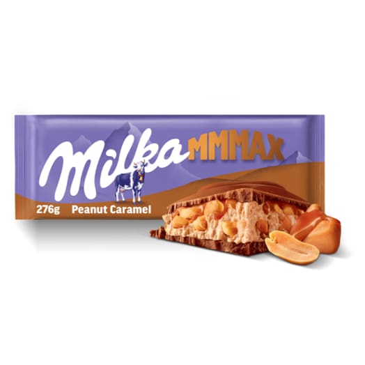MILKA Mmmax Czekolada mleczna Peanut Caramel