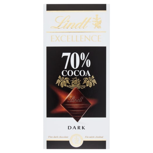 LINDT EXCELLENCE Czekolada gorzka z 70% zawartością kakao