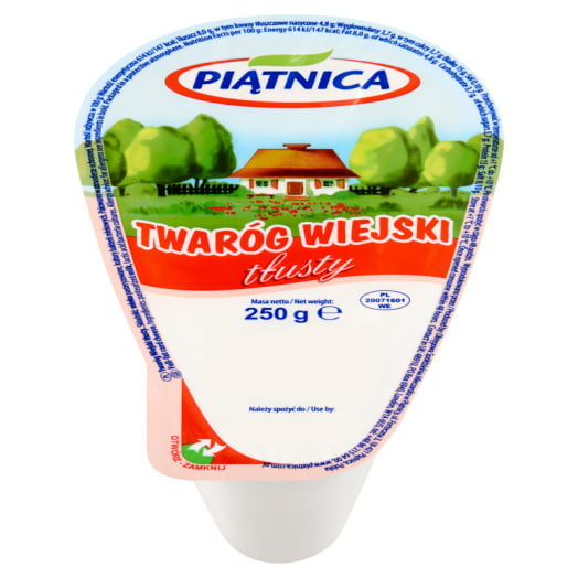 PIĄTNICA Twaróg Wiejski Tłusty
