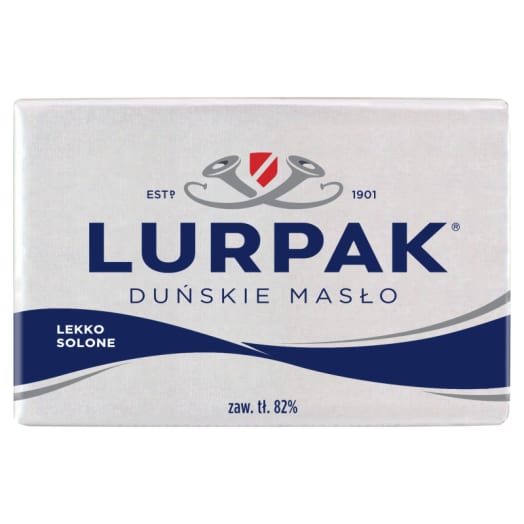 LURPAK Duńskie Masło klasyczne lekko solone