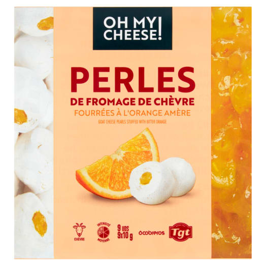 Oh My Cheese Ser kozi Perełki z pomarańczą