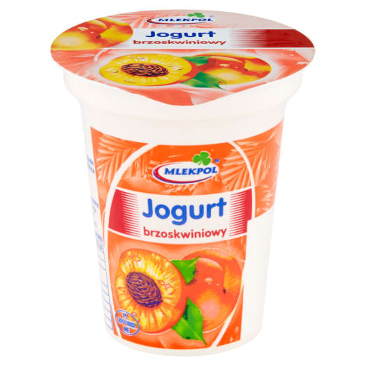 MLEKPOL Jogurt brzoskwiniowy
