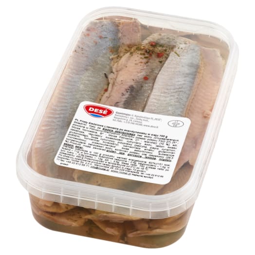 DESE Filety śledziowe w oleju Skandynawskie