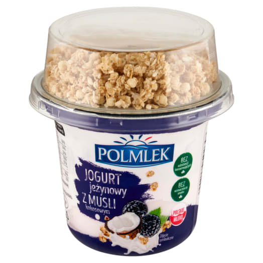 POLMLEK Jogurt jeżyna musli kokos