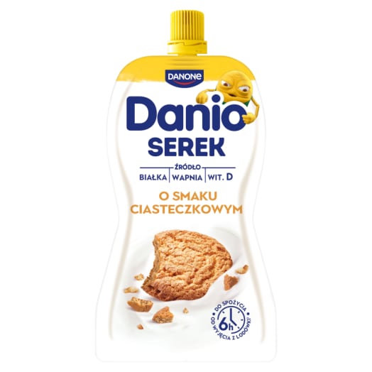 DANIO Serek homogenizowany ciasteczkowy w saszetce