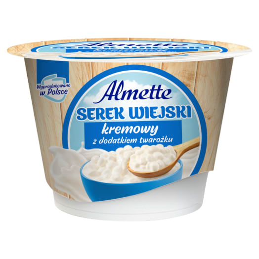 ALMETTE Serek wiejski z twarożkiem kremowym