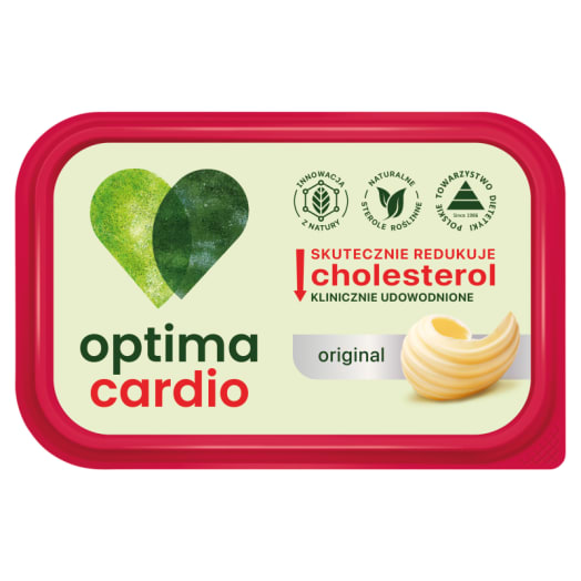 OPTIMA Cardio Margaryna roślinna z dodatkiem steroli roślinnych