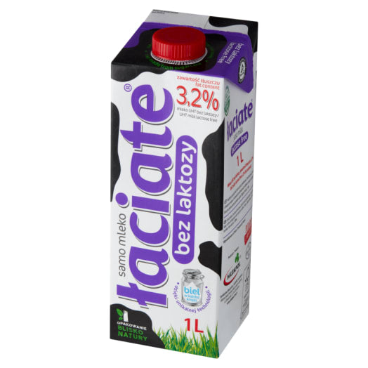ŁACIATE Mleko UHT bez laktozy 3,2 %