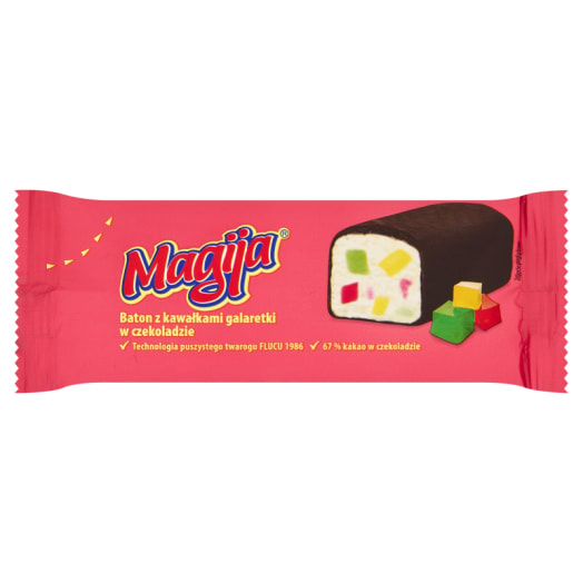 MAGIJA Batonik twarogowy z kawałkami galaretki