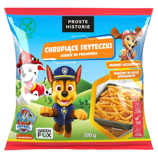 PROSTE HISTORIE Psi Patrol Chrupiące fryteczki