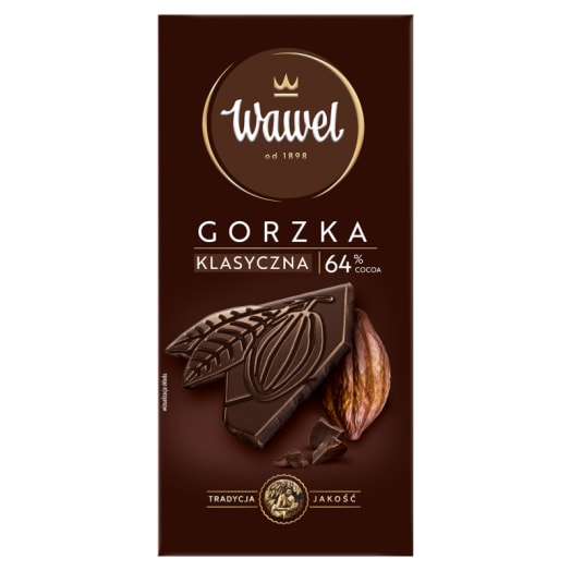 WAWEL Czekolada PREMIUM Gorzka 64%
