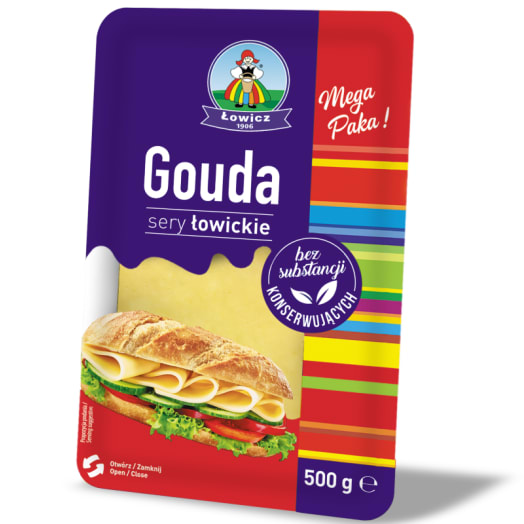 OSM ŁOWICZ Ser Gouda Mega Paka