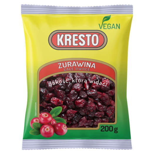 KRESTO Żurawina (całe owoce)