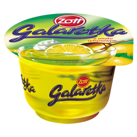 ZOTT Galaretka o smaku cytrynowym