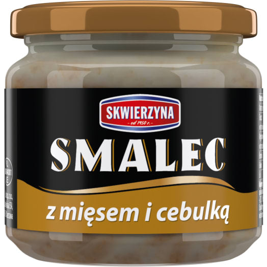 SKWIERZYNA Smalec z Mięsem i Cebulką w Słoiku