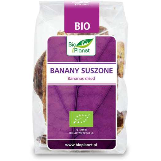 BIO PLANET Banany suszone BIO
