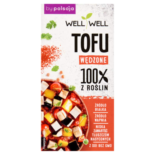 POLSOJA Tofu wędzone tradycyjnie w dymie z drewna olchowego