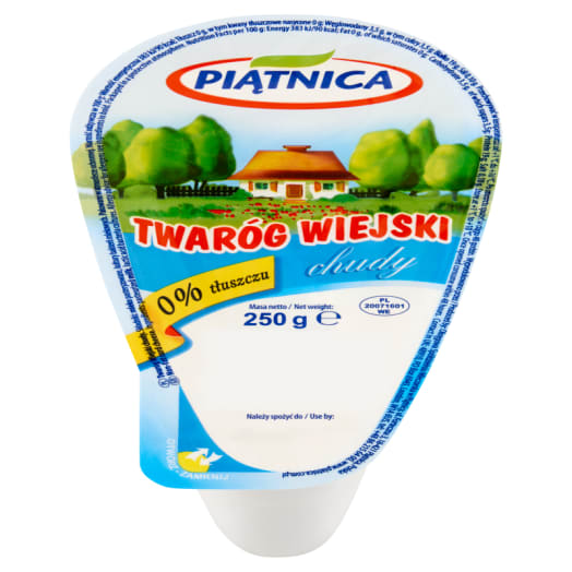 PIĄTNICA Twaróg Wiejski Lekki