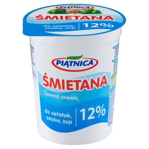 PIĄTNICA Śmietana 12%