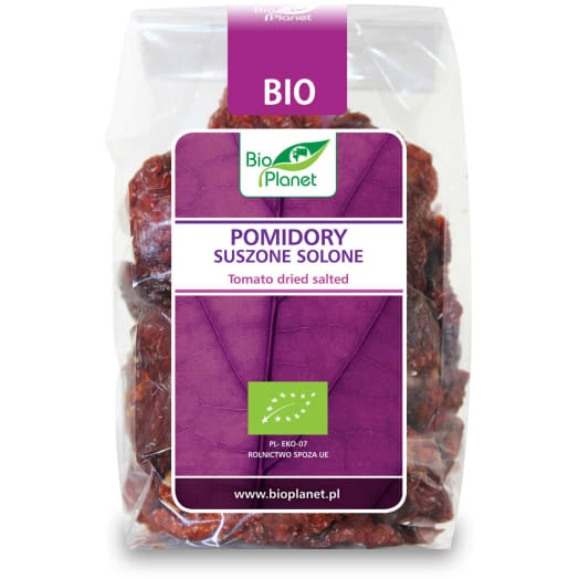 BIO PLANET Pomidory suszone solone BIO
