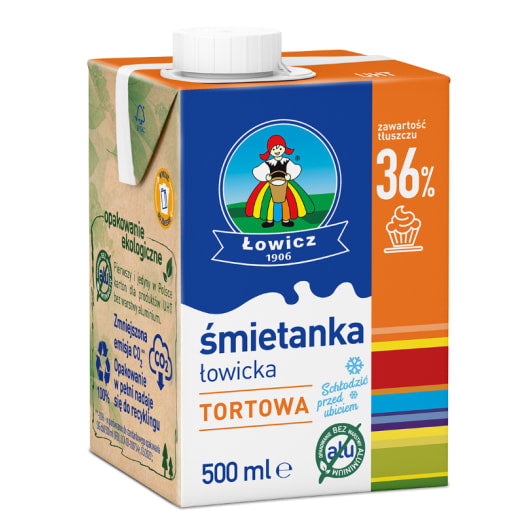 OSM ŁOWICZ Śmietanka tortowa łowicka 36%