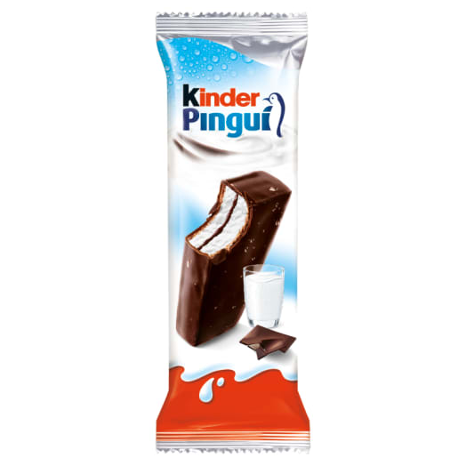KINDER Pingui Biszkopt z mlecznym nadzieniem pokryty czekoladą