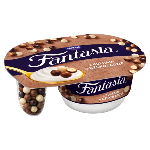 FANTASIA Jogurt kremowy z kulkami w czekoladzie