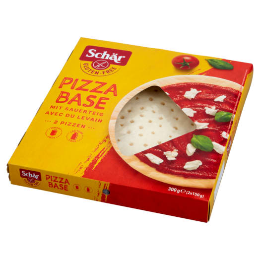 SCHAR Spody do pizzy bezglutenowe (2 szt. - 2x150g)