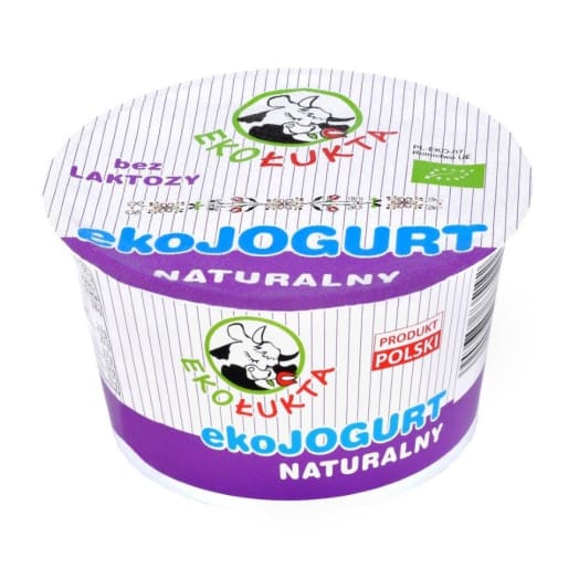 EKO ŁUKTA Jogurt naturalny (bez laktozy) BIO