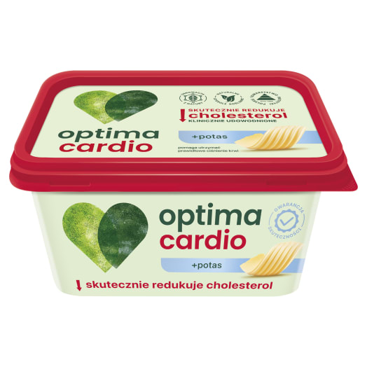 OPTIMA Cardio Potas+ Margaryna roślinna z dodatkiem steroli roślinnych
