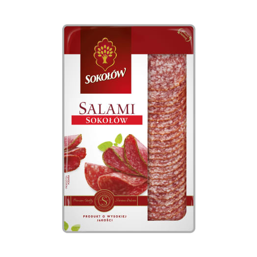 SOKOŁÓW Salami Sokołów - plastry