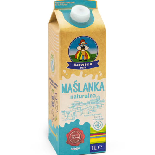 OSM ŁOWICZ Maślanka naturalna