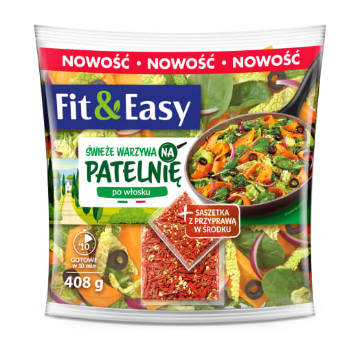 FIT&EASY Świeże warzywa na patelnię po włosku